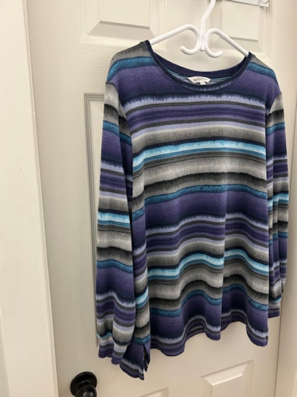 Northern Reflections Long Sleeve Striped Pullover